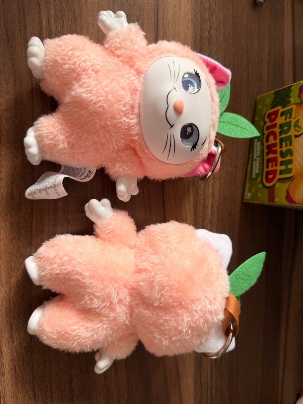 NWOT - MARIE - HAPPY HAUL Disney Vinyl-Faced Plush in Fruit Onesie